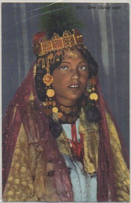 POSTAL DE MARRUECOS. UNE OULED NAIL