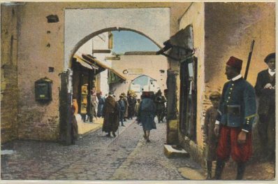 POSTAL DE MARRUECOS. TETUAN. ENTRADA A LA JUDERIA