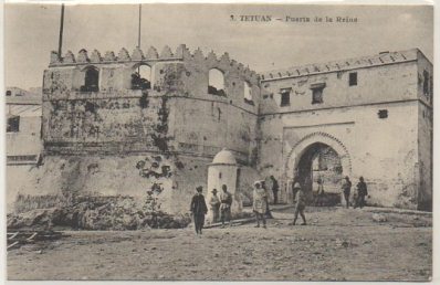 POSTAL DE MARRUECOS. TETUAN. PUERTA DE LA REINA Nº 3