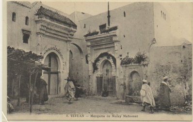 POSTAL DE MARRUECOS. TETUAN. MEZQUITA DEL MULEY MAHOMET Nº 5