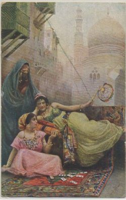 POSTAL DE AFRICA. THE FORTUNE. TELLER