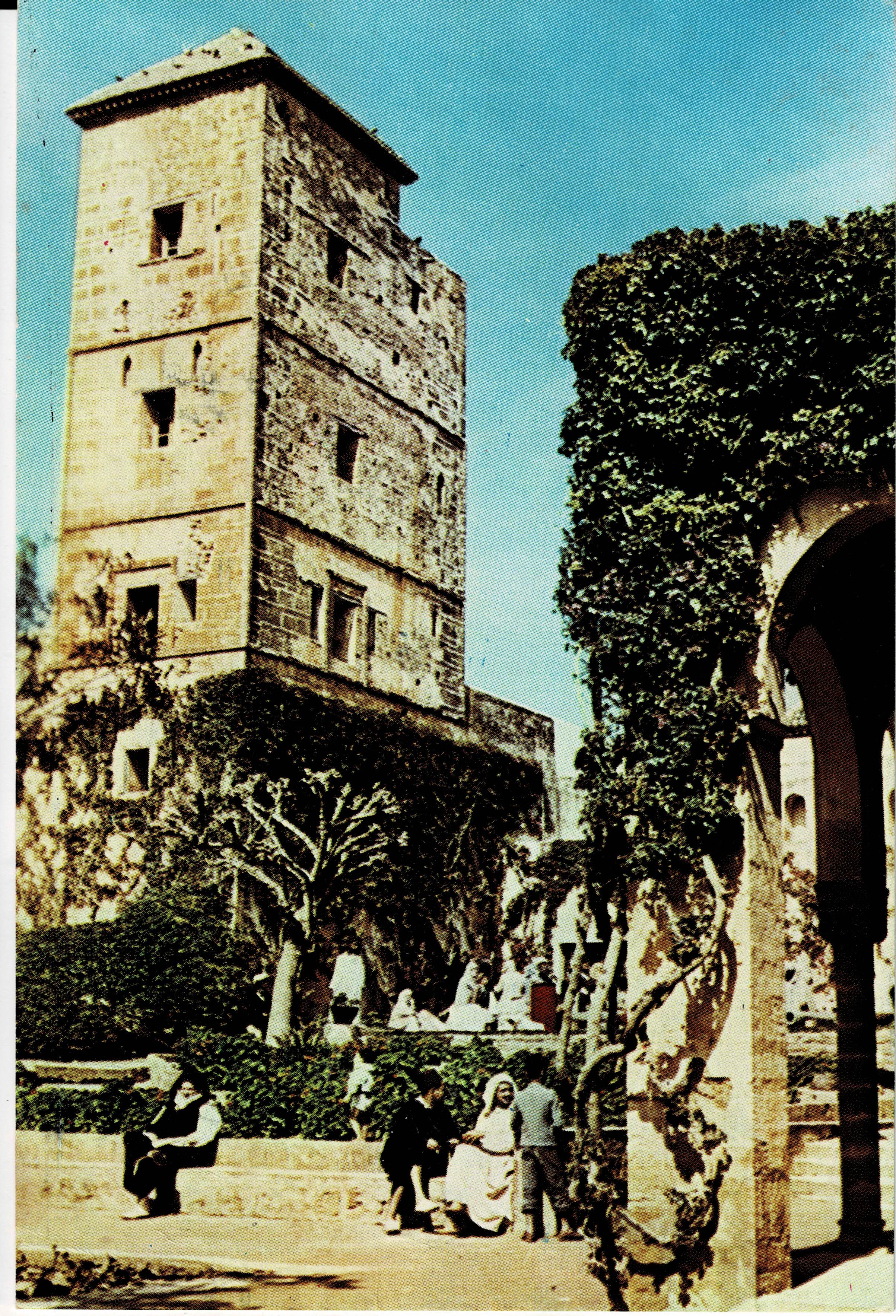 POSTAL DE MARRUECOS. RABAT TORRE DE LOS JARDINES