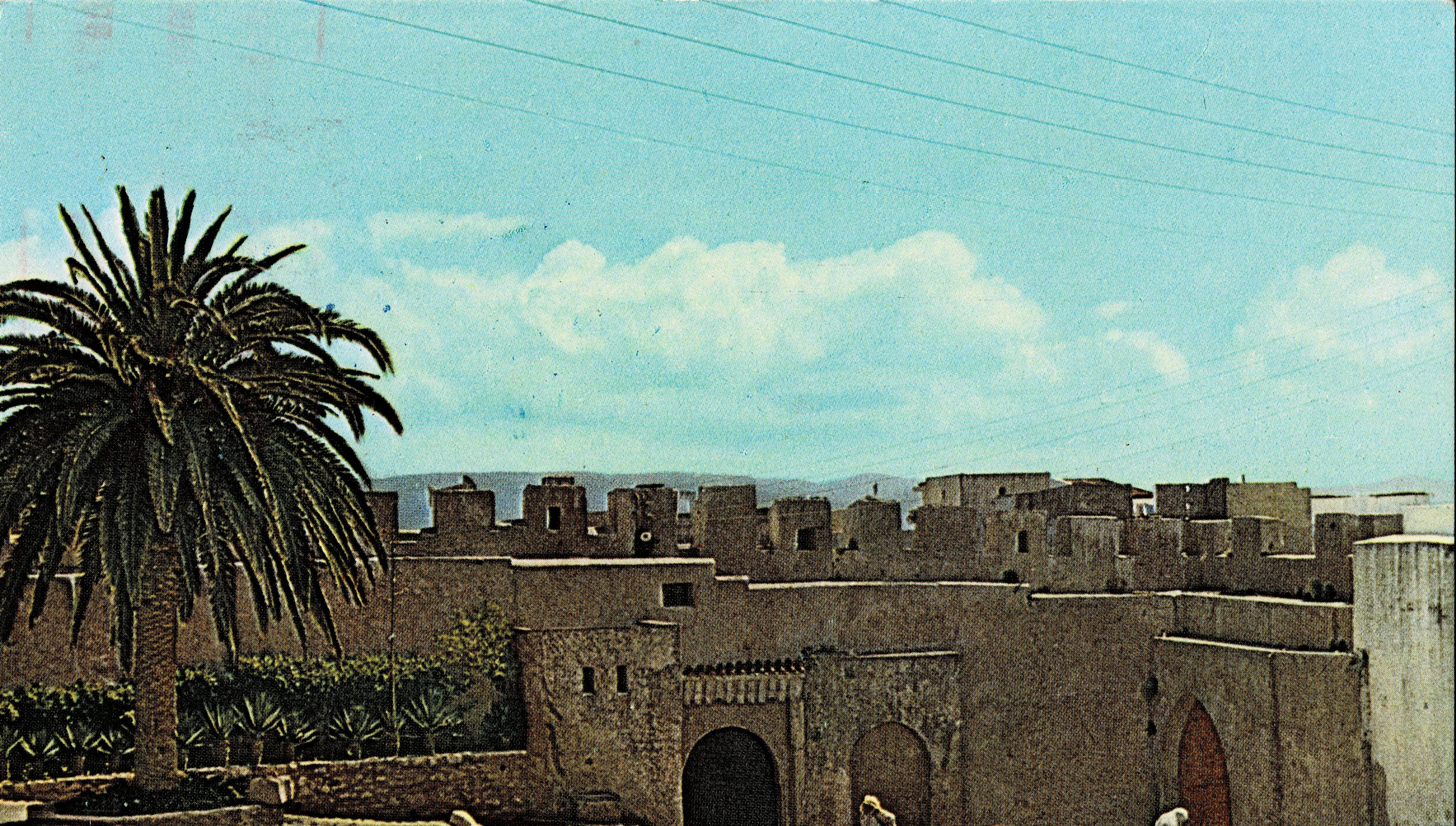 POSTAL DE MARRUECOS. TANGER KASBAH