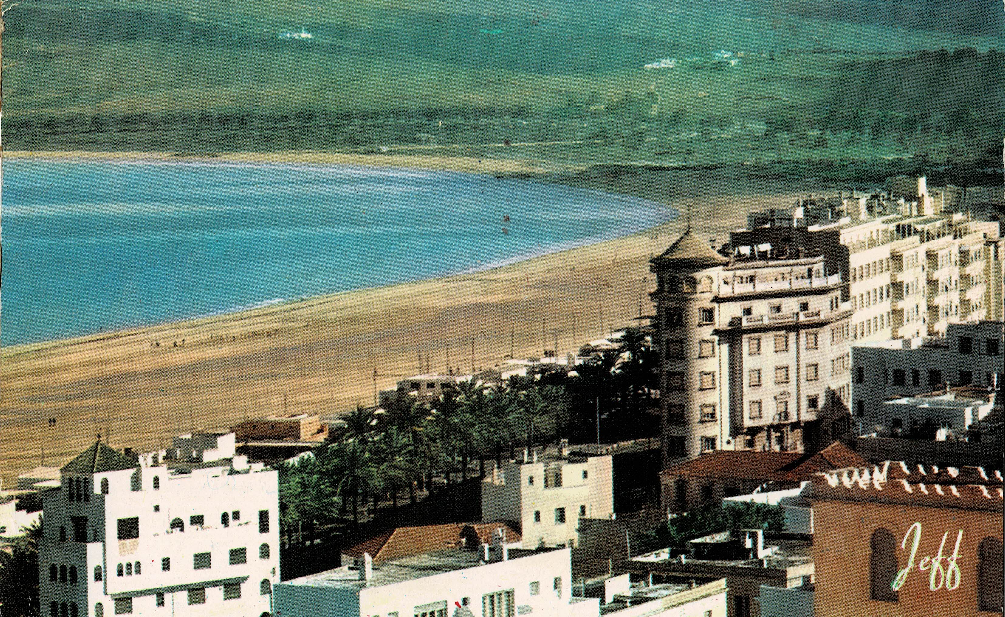 POSTAL DE MARRUECOS. TANGER LA PLAGE