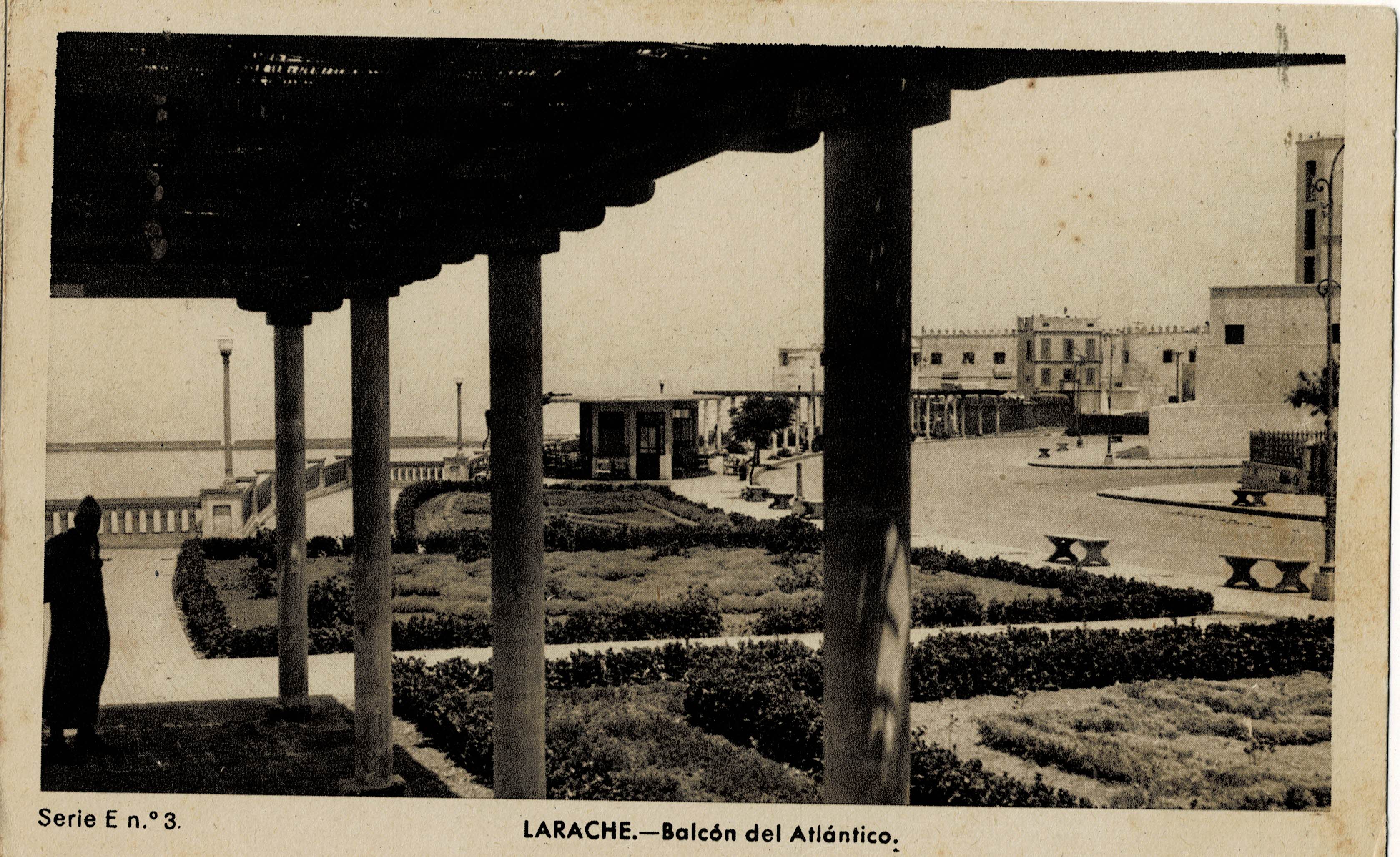 POSTAL DE MARRUECOS. LARACHE. BALCON DEL ATLANTICO