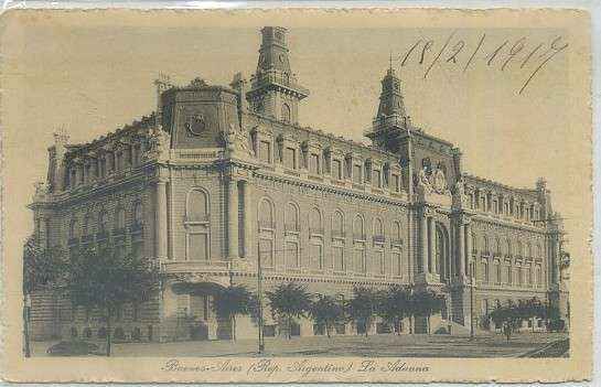 POSTAL DE ARGENTINA. BUENOS AIRES. LA ADUANA