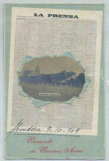 POSTAL DE ARGENTINA. RECUERDOS DE BUENOS AIRES. LA PRENSA