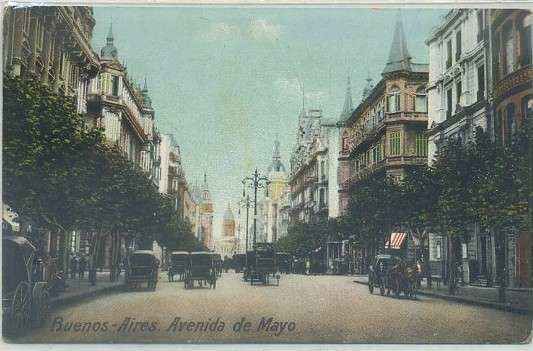 POSTAL DE ARGENTINA. BUENOS AIRES. AVENIDA DE MAYO