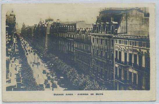 POSTAL DE ARGENTINA. BUENOS AIRES. AVENIDA DE MAYO