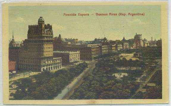 POSTAL DE ARGENTINA. BUENOS AIRES. AVENIDA DE ESPAÑA Nº 116