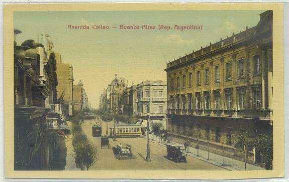 POSTAL DE ARGENTINA. BUENOS AIRES. AVENIDA CALLAO Nº 113