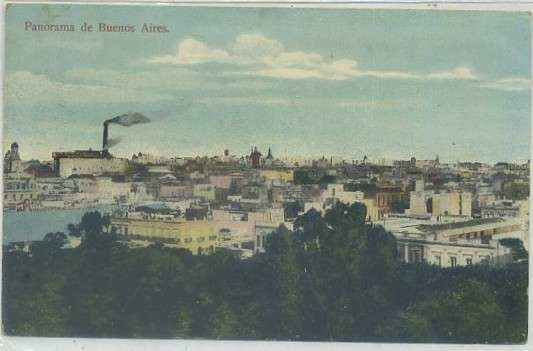 POSTAL DE ARGENTINA. BUENOS AIRES. PANORAMA