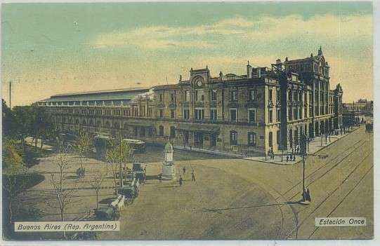 POSTAL DE ARGENTINA. BUENOS AIRES. ESTACION ONCE DE SEPTIEMBRE