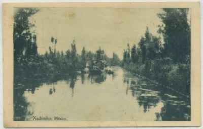POSTAL DE MEXICO. XOCHIMILCO
