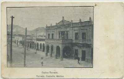 POSTAL DE MEXICO. CASINO TORREON. COAHUILA