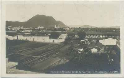 POSTAL DE MEXICO. PANORAMA. ORIZABA DESDE LA CERVERCERIA MOCTEZUMA-NOROESTE