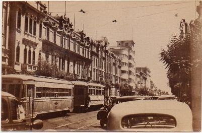 POSTAL DE PERU. LIMA. NICOLAS DE PIEROLA AVENUE