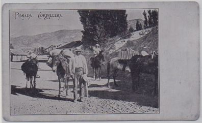POSTAL DE ARGENTINA. POSALDA CORDILLERA. FORMATO EN ALUMINIO