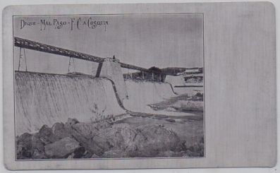 POSTAL DE ARGENTINA. BUENOS AIRES. DIQUE MAL PASO. FORMATO EN ALUMINIO