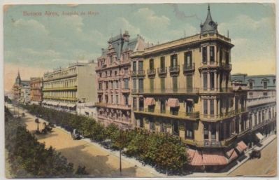 POSTAL ANTIGUA DE ARGENTINA. BUENOS AIRES. AVENIDA DE MAYO