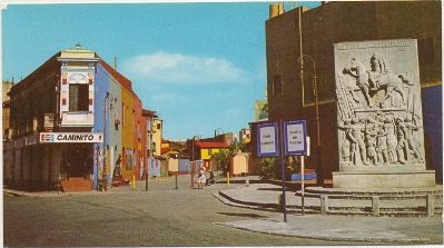 POSTAL DE ARGENTINA. BUENOS AIRES. CAMINITO. BARRIO DE LA BOCA