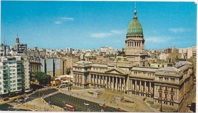 POSTAL DE ARGENTINA. BUENOS AIRES. CONGRESO NACIONAL