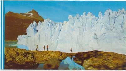 POSTAL DE ARGENTINA. PARQUE NACIONAL LOS GLACIARES. PERITO MORENO