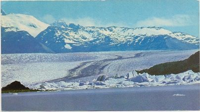 POSTAL DE ARGENTINA. GLACIAR UPSALA. SANTA CRUZ