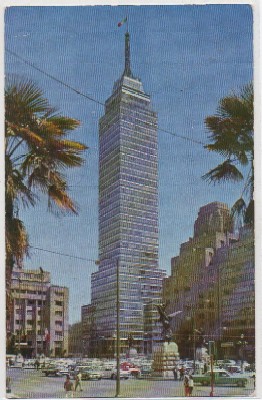 POSTAL DE MEXICO D.F. TORRE DE LATINOAMERICA