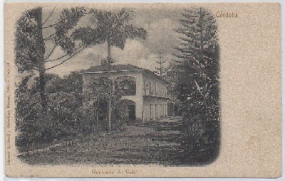 POSTAL DE MEXICO. HACIENDA DE CAFÉ