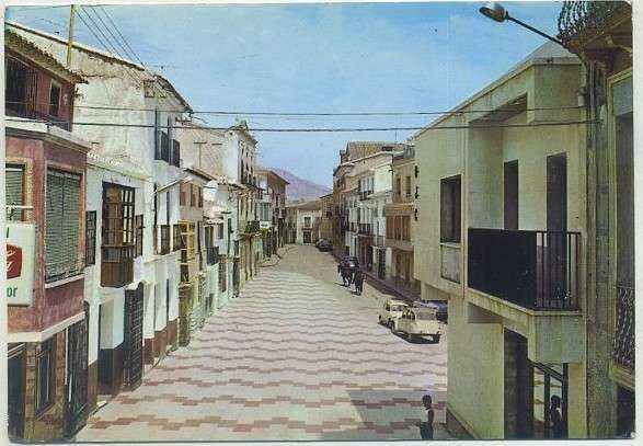 POSTAL DE ALMERIA. VELEZ-RUBIO. CARRERA DE SAN FRANCISCO Nº 5