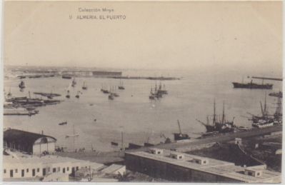 POSTAL ANTIGUA DE ALMERIA. EL PUERTO Nº 9