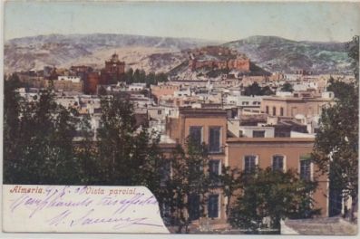 POSTAL ANTIGUA DE ALMERIA. VISTA PARCIAL Nº 2466