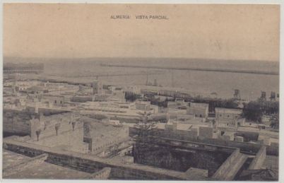 POSTAL ANTIGUA DE ALMERIA. VISTA PARCIAL
