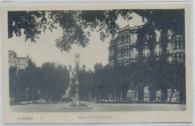 POSTAL ANTIGUA DE ALMERIA. PLAZA DE EMILIO PEREZ