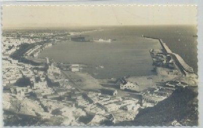 POSTAL DE ALMERIA. VISTA DEL PUERTO