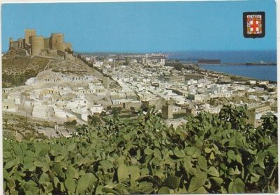 POSTAL DE ALMERIA. VISTA GENERAL DEL BARRIO LA CHANCA Nº 34