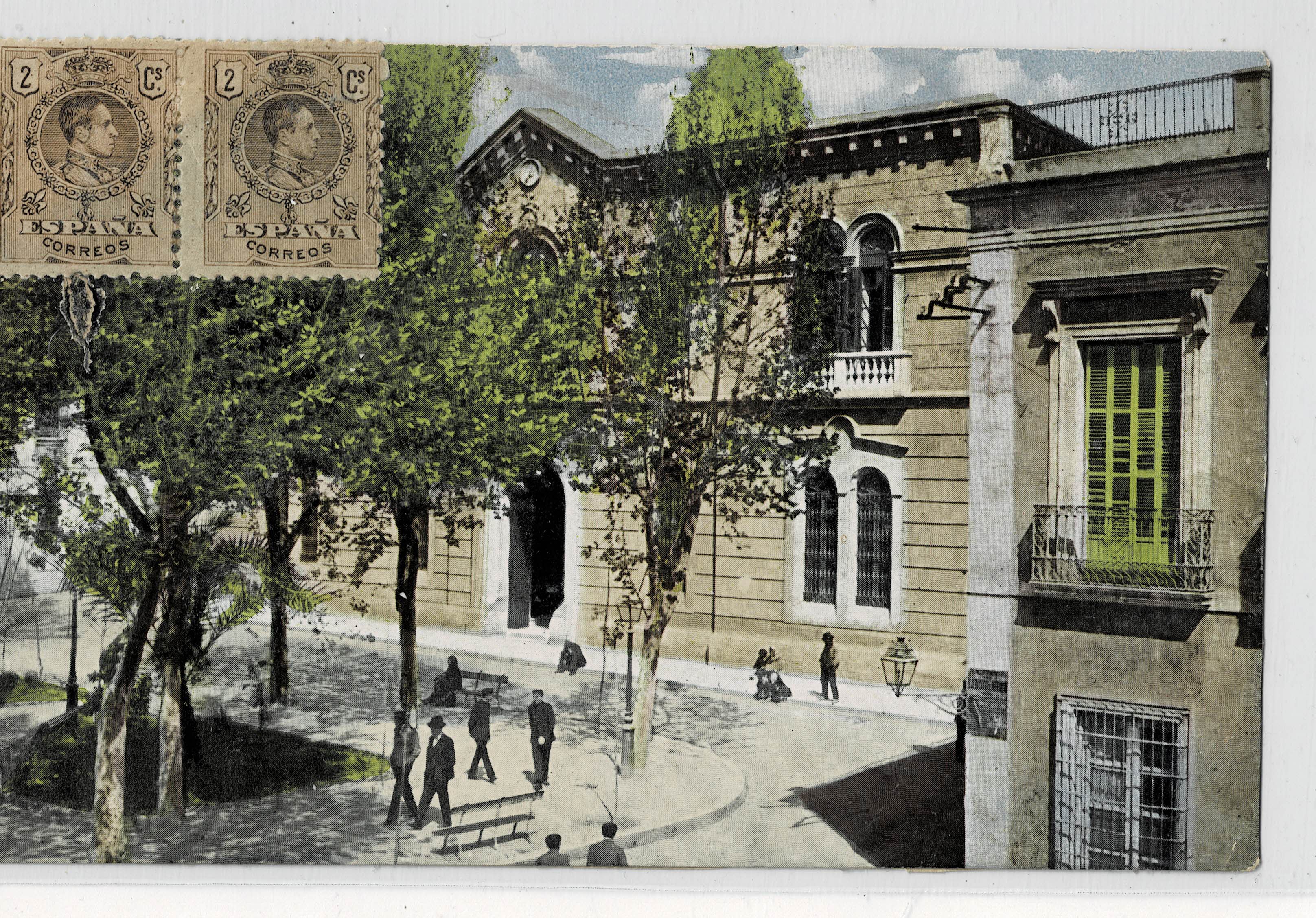 POSTAL ANTIGUA DE ALMERIA. PALACIO EPISCOPAL