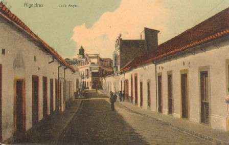 POSTAL ANTIGUA DE ALGECIRAS (CADIZ). CALLE ANGEL.