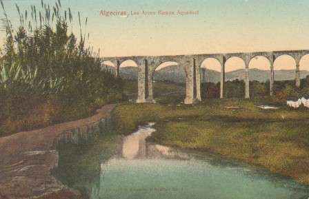 POSTAL ANTIGUA DE ALGECIRAS (CADIZ). LOS ARCOS. ROMAN AQUEDUCT.