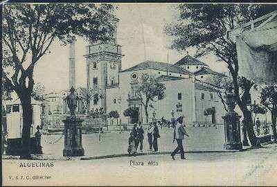 POSTAL ANTIGUA DE ALGECIRAS (CADIZ) PLAZA ALTA