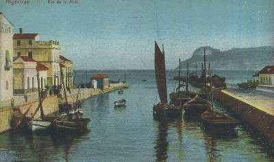 POSTAL ANTIGUA DE ALGECIRAS (CADIZ) RIO DE LA MIEL