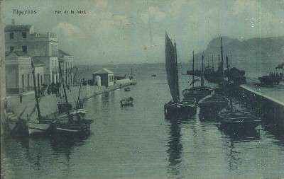POSTAL ANTIGUA DE ALGECIRAS (CADIZ) RIO DE LA MIEL