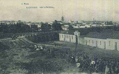 POSTAL ANTIGUA DE ALGECIRAS (CADIZ)  VISTA PARCIAL