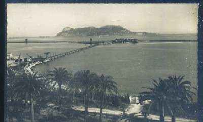 POSTAL DE ALGECIRAS. CADIZ. LA ISLA VERDE Y GIBRALTAR