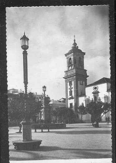 POSTAL DE ALGECIRAS ( CADIZ ) Nº 27 IGLESIA DE NTRA. SRA. DE LA PALMA