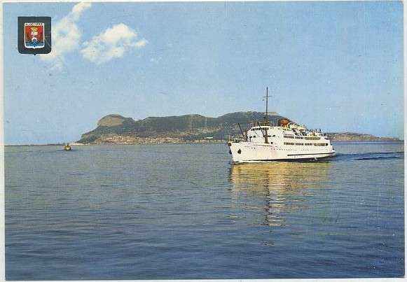 POSTAL ALGECIRAS. VISTA DEL PEÑON DE GIBRALTAR Nº 21