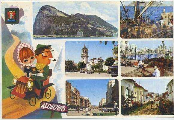 POSTAL ALGECIRAS. DIVEROS ASPECTOS Nº 63