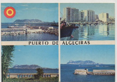 POSTAL DE ALGECIRAS. PUERTO