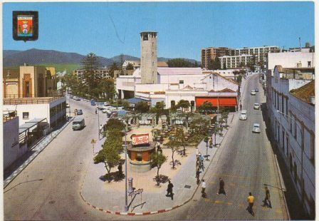 POSTAL  DE ALGECIRAS. PLAYA DE JOAQUIN IBAÑEZ